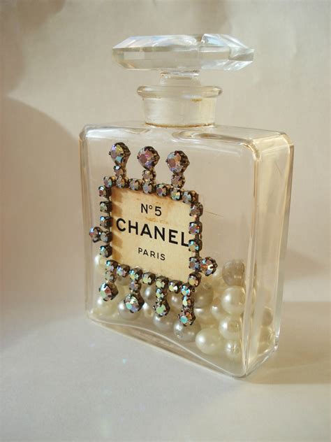 chanel no 5 vintage bottle|Vintage Chanel perfume bottle.